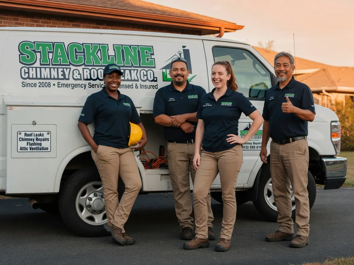 Chimney flashing repair company in Hudsonville, MI